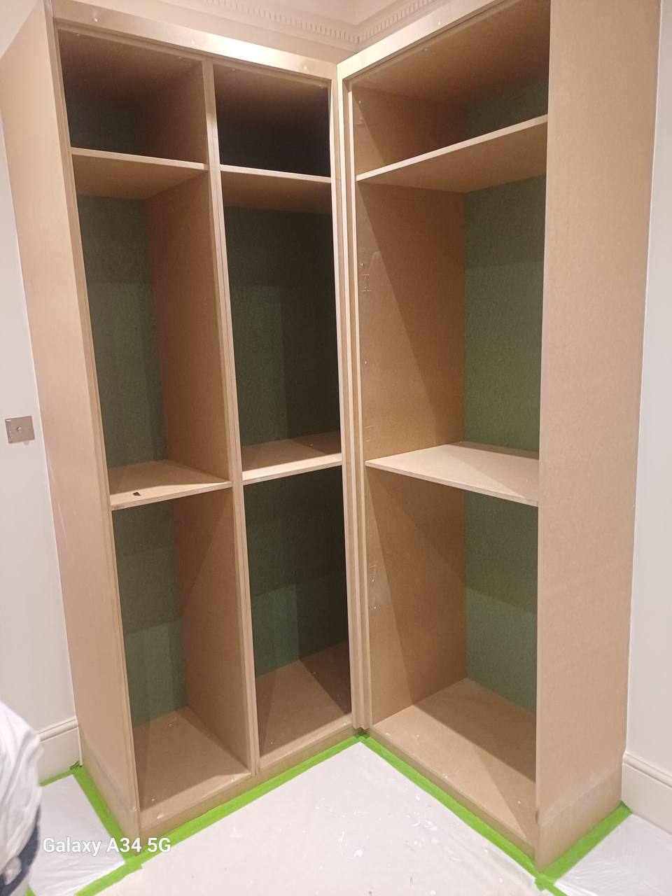 DADO painted finish